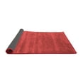 thumbnail image 2 of Ahgly Company Indoor Round Abstract Red Contemporary Area Rugs, 8' Round, 2 of 4