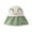 Green, variant on Gyujnb Cute Panda Kids Sun Hat Breathable Wide Brim Adjustable Bucket Hat for Boys Girls