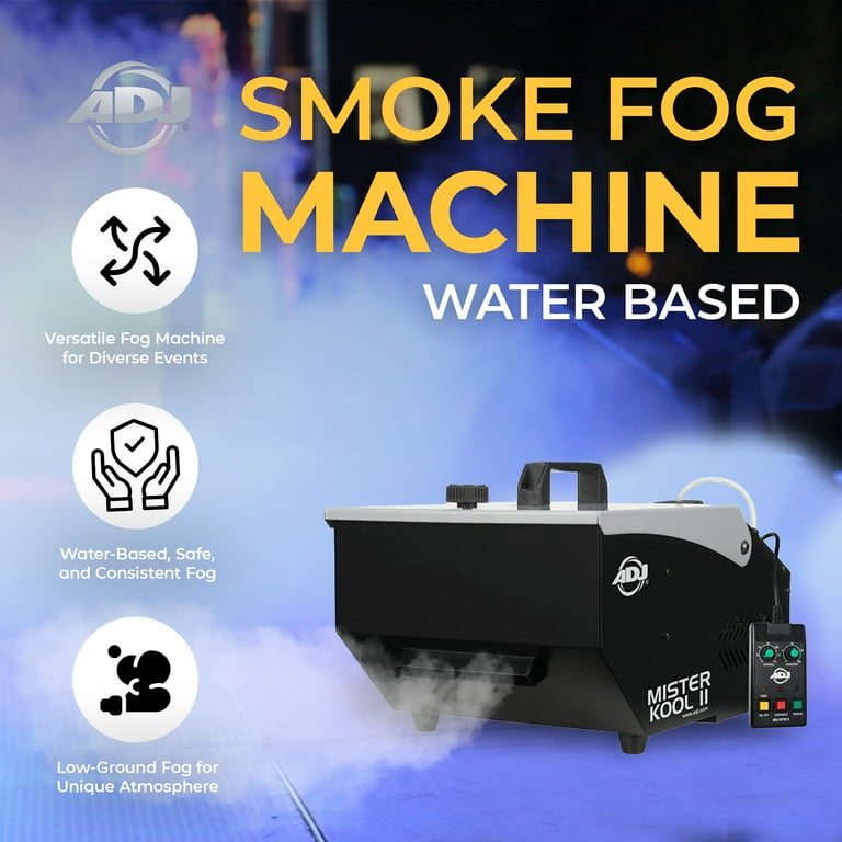 American DJ Mister Kool II Low Lying Fog Machine with Continuous