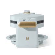 Beautiful Rotating Belgian Waffle Maker, Hydrangea by Drew Barrymore