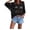 #001 Black, variant on Women’s Bohemian Crochet V-Neck Top – 3/4 Sleeve Hollow Out Blouse, Boho Beach Cover Ups for Women, Summer Open Knit Pullover