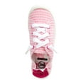 thumbnail image 2 of Wonder Nation Little Girl & Big Girl Casual Bump Toe Sneaker, 2 of 6