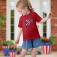 thumbnail image 4 of MKOSPLRT 3-10 Years American Flag Shirt Toddler Boys Girls Patriotic T-Shirt USA Flag Graphic Tshirts 4th of July Tee Tops, 4 of 8