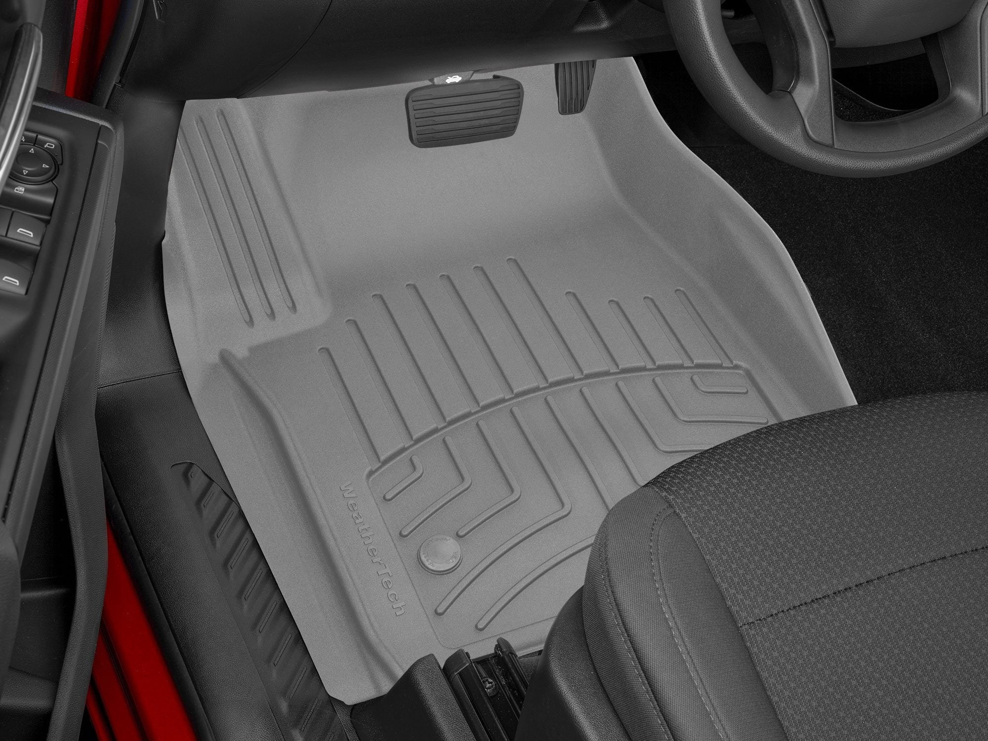 WeatherTech FloorLiner HP Custom Fit Floor Mats compatible with 441436-1-2IM - 1st & 2nd Row, Black