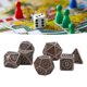 thumbnail image 5 of Dados poliédricos número claro Juego único exquisito Dados poliédricos para barra KTV, 5 of 7