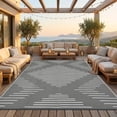 thumbnail image 1 of Outdoor Rug Waterproof Reversible Plastic Straw Outdoor Rug Fold Portable Camping Picnic Carpet Mat Indoor Outdoor Rug for Backyard RV Mat Open Living Room Outside, 1 of 13