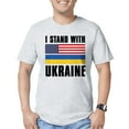 thumbnail image 1 of CafePress - I Stand With Ukraine Fitted T Shirt - Fitted T-Shirt, Vintage Fit Soft Cotton Tee, 1 of 1