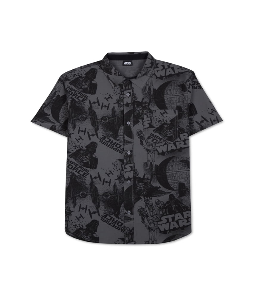 star wars button up shirt mens