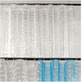 thumbnail image 2 of 3D PEVA Shower Curtain Liner Heavy 8G Semi Transparent Plastic 70 x 72 in + Hook, 2 of 10