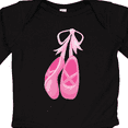 thumbnail image 4 of Inktastic Ballet Shoes, Ballet Slippers, Ballet Dance, Pink Girls Long Sleeve Baby Bodysuit, 4 of 5