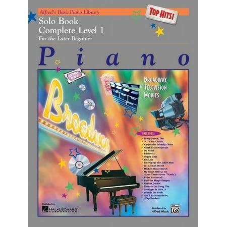 Alfred's Basic Piano Library: Top Hits! Solo Book
