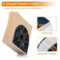 thumbnail image 5 of Yayeee Napkin Holder for Table Kitchen Paper Tissue Organization, Elegant Geometric Pattern, 5 of 8