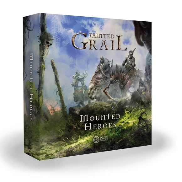 Awaken Realms Tainted Grail Mounted Heroes Miniatures COMPONENT UPGRADE - Enhance Your Gameplay with Detailed Components! Ages 14+, 1-4 Players, 2-3 Hour Playtime, Made by Awaken Realms