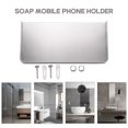 thumbnail image 2 of Estante de baño de acero inoxidable, estante de ducha para baño montado en la pared, estante para ducha de baño, estante para ducha de baño, cesta para esponja, 2 of 5