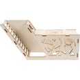 thumbnail image 1 of Guinea Pig Hideout House with Ramp Hedgehog Squirrel Habitat Small Animal Hut Hamster Hideout, 1 of 7