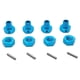 thumbnail image 1 of Montaje de rueda hexagonal Vogacara RCGOFFLOW 8 piezas de aleación de aluminio para 1/10 JLB J3 RC modelo Azul, 1 of 6