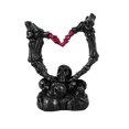 thumbnail image 1 of EZLIFE Escultura de mano de esqueleto con forma de corazón para Halloween, adornos de resina para festivales, escultura de corazón para el hogar, G8c2, decoración de mano de fiesta, regalo W4B1, 1 of 7