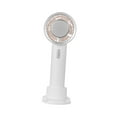 thumbnail image 4 of Ventilador de refrigeración Personal, ventilador de mano recargable por USB con Base, ventilador de escritorio pequeño Personal de 3 velocidades para maquillaje de mujer en interiores,, 4 of 8