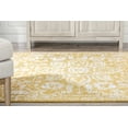 thumbnail image 6 of Well Woven Dazzle Disa Vintage Bohemian Oriental Floral Gold 7'3" x 9'3" Area Rug, 6 of 9