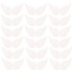 thumbnail image 2 of Angel Wing Shape Clothes Decors for Decoration 18Pcs White Cloth Material, 2 of 5