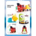 thumbnail image 6 of Upgraded Magnetic Train Set With Track - DIY Track And Magnetic Train Toy With Lights And Sounds Toddler Toy For Boys And Girls 3+ Educational Building Play Set G, 6 of 9