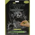 Silver Foil Engraving Art Kit, 8" x 10"