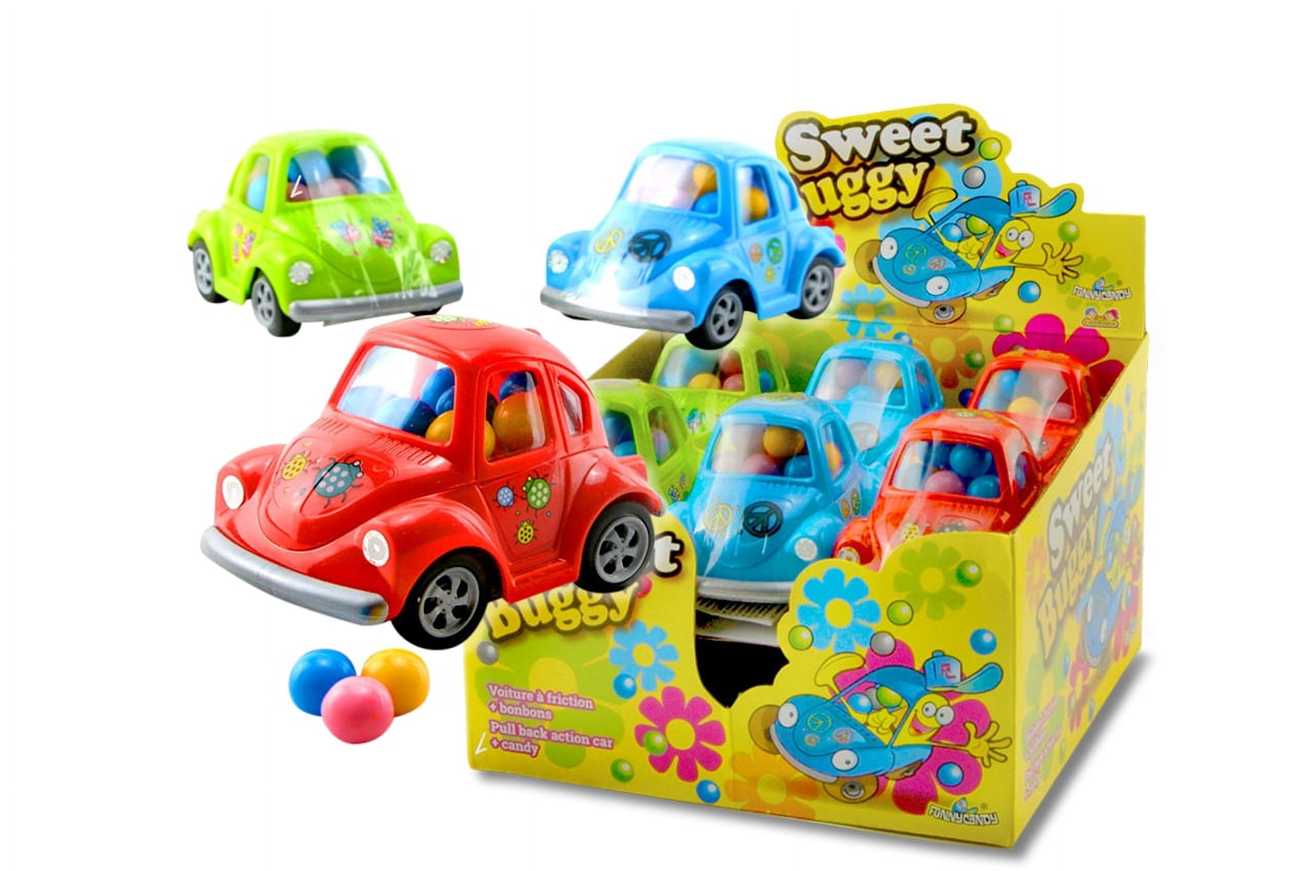 Kidsmania Sweet Racer Pull Back Action Candy Filled Cars (1