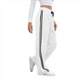 thumbnail image 2 of Pantalones Deportivos de Pierna para Mujer, Informales, de Cintura Alta, Rectos, con Cordón y Bolsillos XXL, 2 of 9