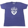 Guild G-Shield Distressed Logo Navy T-Shirt Medium