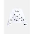 thumbnail image 5 of Halloween Women's Hey Boo Graphic Sweatshirt with Long Sleeves, Sizes XXS-XXL, 5 of 5