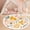 Color 1, variant on Washable Non Slip 3ft Round Rug, Be kind to your mind quotes typography design sun cloud Circle Area Rugs with Tassels Carpet for Nursery Bedroom Living Room Playroom Tent rug Tent Castle