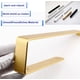 thumbnail image 3 of Juego de 2 toalleros autoadhesivos para baño y cocina-con ganchos-Toallero de pared autoadhesivo (dorado) | JUNJUN, 3 of 5