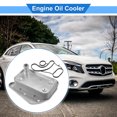 thumbnail image 2 of Engine Oil Cooler Kit Compatible for Dodge Sprinter 3500 Aluminum Alloy Silver Tone with O-ring Seals, 2 of 6