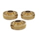 thumbnail image 1 of 3 piezas de válvulas de tuba de latón, repuestos para instrumentos musicales, mantenimiento práctico Tapas superiores, 1 of 9