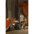 thumbnail image 3 of Paul Delaroche 17x24 Black Modern Framed Museum Art Print Titled - Saint Vincent De Paul Preaching to the Court of Louis XIII on Behalf of the Abandoned&nbsp;Children (1823), 3 of 5