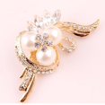 thumbnail image 1 of Broche de flores con diamantes de imitación y cisne de perla de moda japonesa y coreana, accesorio femenino, 1 of 6
