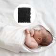 thumbnail image 3 of EeaseMX Manta de la fotografía del bebé Foto de bebé Props Fotografía recién nacido DIY Alfombra fotográfica suave edredón de piel (Negro), 3 of 8