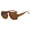 Brown, variant on Classic Round for Women Men Shades Large Frame Metal Frame