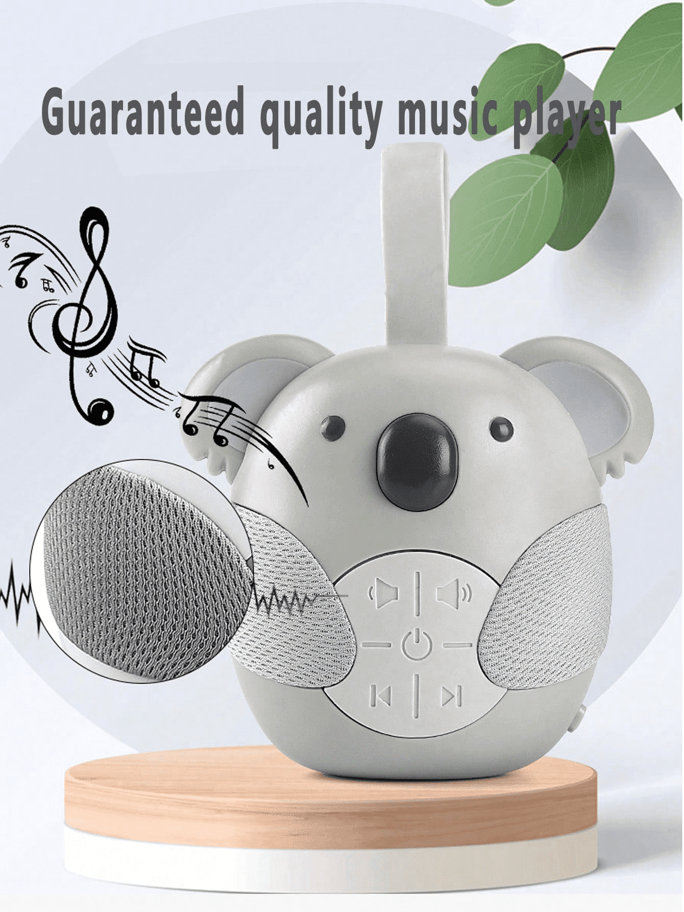 Go Portable Baby Soother Koala, White, Age 0+