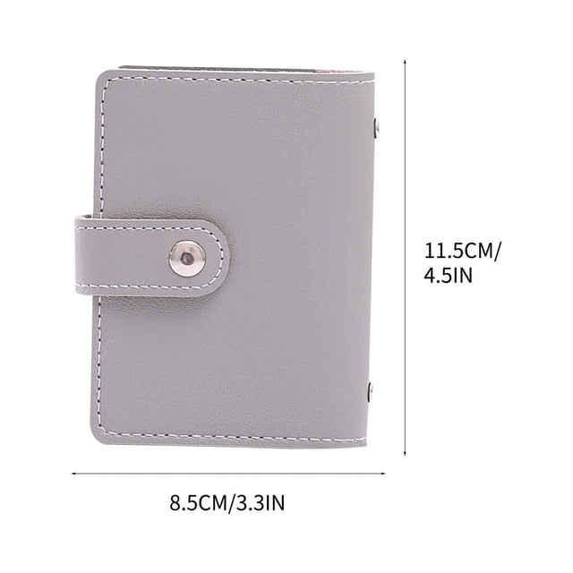 yilyih Credit Card Gift Card,Mini Savings Binder Manage Your Pocket Money At All Times Bank Card and Credit Card Storage Rack Card Bag
