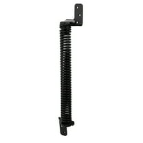 Self Closing Gate Spring, 10 in., Steel, Black, Adjustable