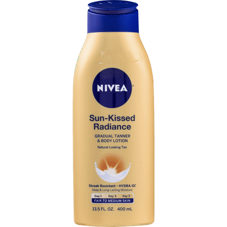 Nivea Streak Resistant Gradual Tanner & Body Lotion Sun Kissed Radiance