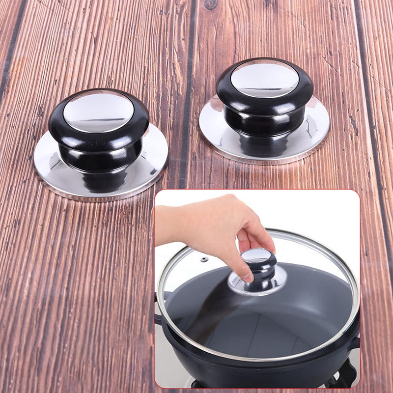 1pcs Pot Lid Handle Replacement Universal Cookware Pan Lid Cover Circular Holding Knob for Saucepan with Screws 1pcs Pot Lid Handle Replacement Universal Cookware Pan Lid Cover Circular Holding Knob for Saucepan with Screws
