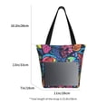 thumbnail image 3 of Pofeuu Neon Graffiti Urban Art Print Women Fashion Shoulder Handbags Top Handle Satchel Bags Tote Shoulder Shopping Bag Stylish Canvas Tote Bag, 3 of 6