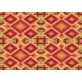 thumbnail image 1 of Ahgly Company Machine Washable Indoor Rectangle Transitional Red Area Rugs, 8' x 10', 1 of 7