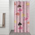 thumbnail image 2 of Ballet Princess Pattern Shower Curtain 36"x72" ,Bathroom Decorative Shower Curtains Set with 12 Hooks,Modern Waterproof Washable Shower Curtain, 2 of 6