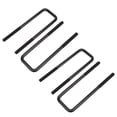 thumbnail image 4 of Square U , Steel Rear Axle U  Rustproof Sturdy Stable Black  For Car, 4 of 8