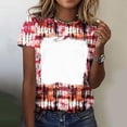 thumbnail image 2 of White Blouse for Women Dressy Casual Summer Womens V Neck T Shirts Loose Fit Black Tees Slim Fit Clearance Deals, 2 of 6