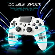 Wireless Controller Compatible with P4/P4 Slim/P4 Pro/Windows PC, White