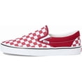 thumbnail image 5 of VANS U CLASSIC SLIP-ON UNISEX SNEAKERS - RED - Checkerboard Chili Pepper / Men 8.5 / Women 10 / Medium, 5 of 7